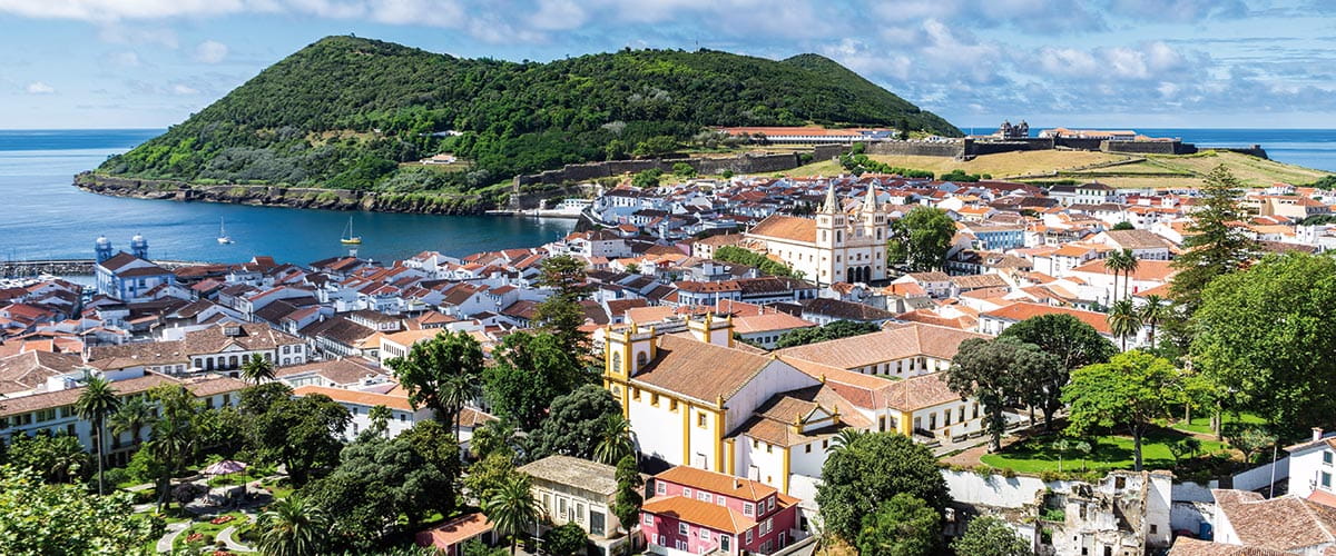 A view over Terceira in Portugal